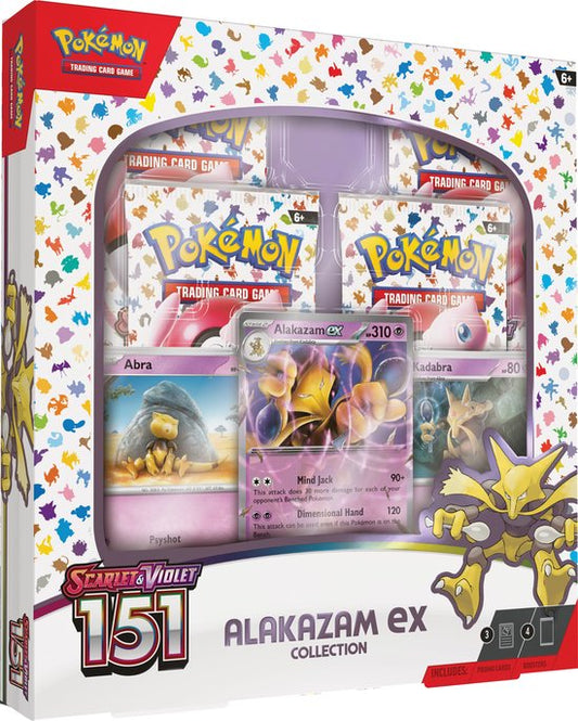Pokemon 151 Alakazam ex Collection