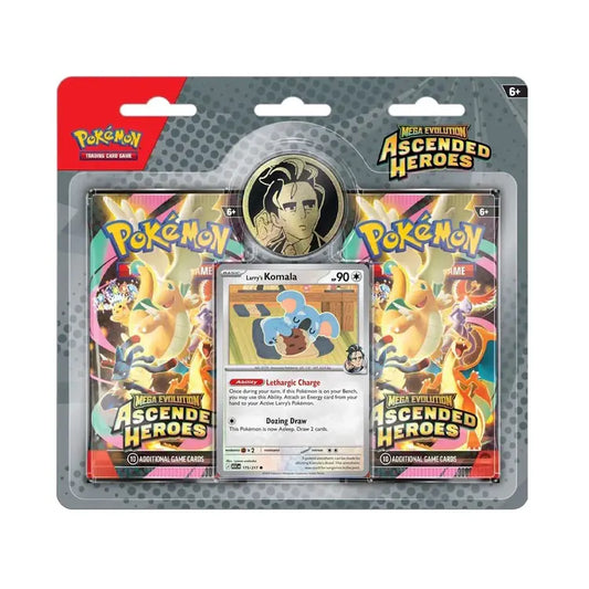 Ascended Heroes 2 Pack Blister Larrys Komala