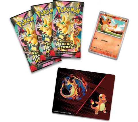 Ascended Heroes Tech Sticker Collection Charmander inhoud