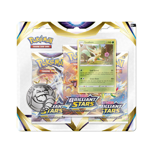 Brilliant Stars 3 Pack Blister Leafeon
