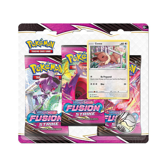 Fusion Strike 3 Pack Blister Eevee