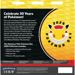 Pokemon Day 2026 Collection achterkant