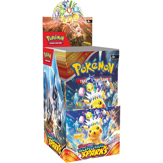 Pokemon Surging Sparks Halve Booster Box (18 Boosters)