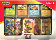 Pokemon 151 Costco 5 - Pack Mini Tin Bundle - TCG Brothers