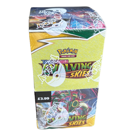 Pokemon Evolving Skies Halve Booster Box (18 Boosters)